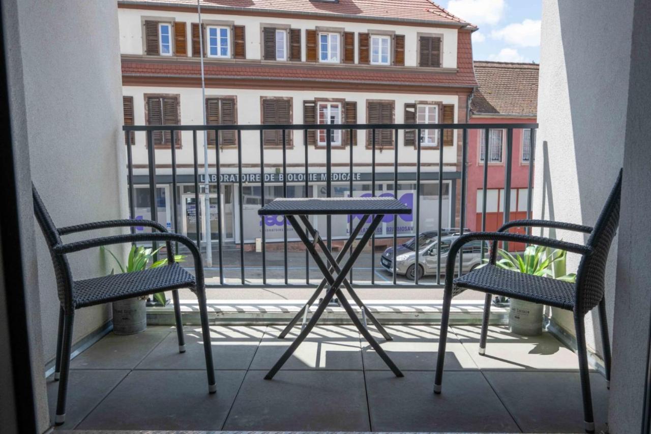 Superbe Loft Center Of Saverne Bike Parking ภายนอก รูปภาพ